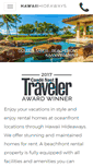 Mobile Screenshot of hawaiihideaways.com
